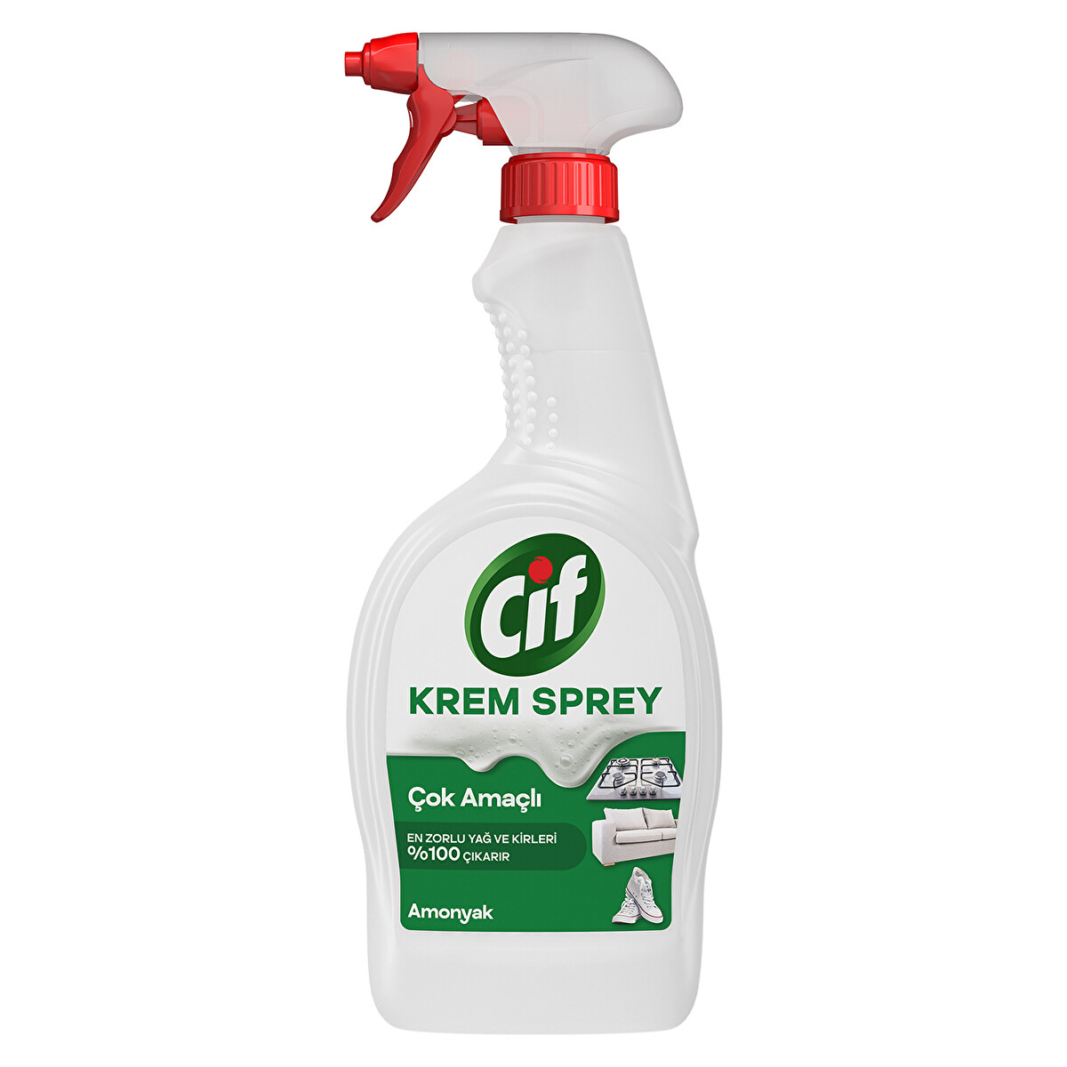 Cif Çok Amaçlı Krem Sprey Amonyak 750 ml