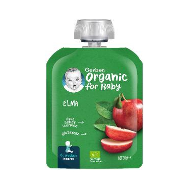 Gerber Organic Elma Püre 90 gr