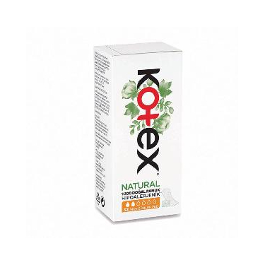 Kotex Natural İnce Gunluk Ped 32'Lı