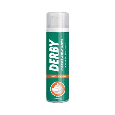 Derby Amber Kokusu Tıraş Köpüğü 200 ml