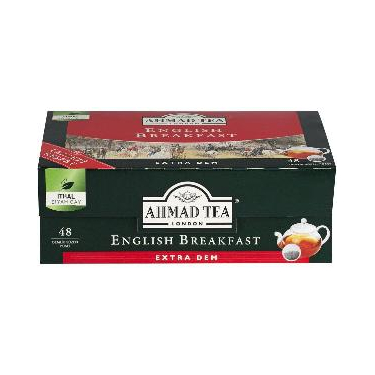 Ahmad Tea English Breakfast Demlik Poşet Çay 48'li