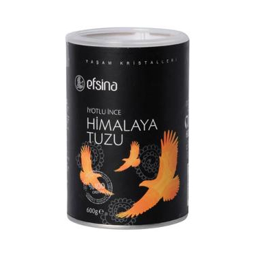 Efsina İyotlu Himalaya Tuzu 600 gr