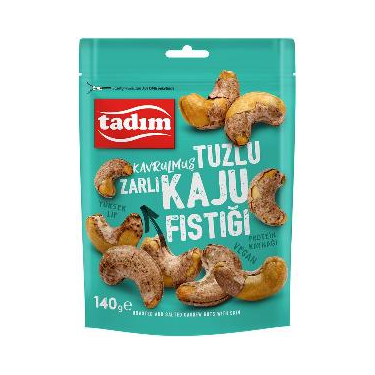 Tadım Zarlı Kavrulmuş Kaju 140 gr