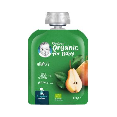 Gerber Organic Armut Püre 90 gr