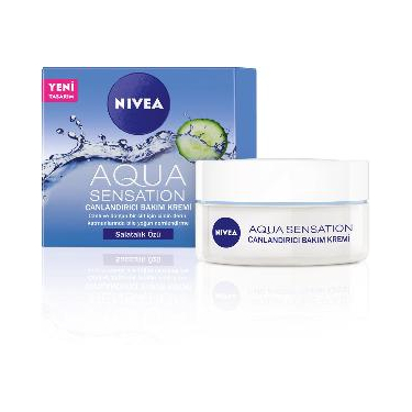 Nivea Yüz Bakım Aqua Sensatıon Canlandırıcı Yüz Bakım Kremi 50 ml