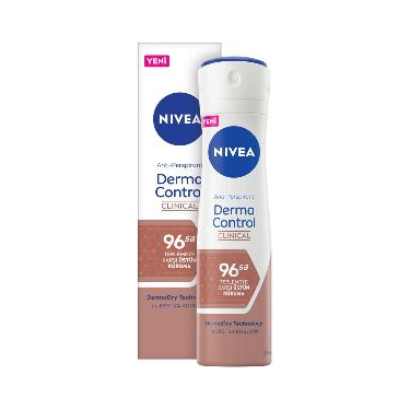 Nivea Derma Control Clinical Kadın Sprey Deodorant 150 ml