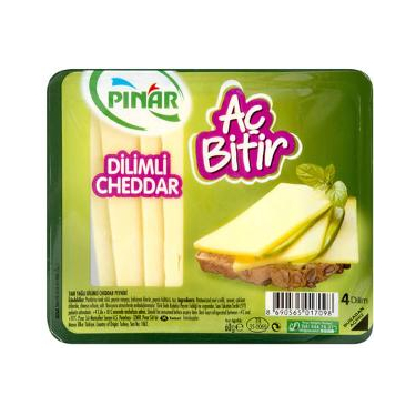 Pınar Aç Bitir Dilimli Cheddar Peyniri 60 gr