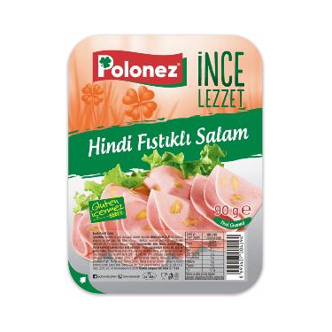 Polonez Hindi Fıstıklı Salam 90 gr