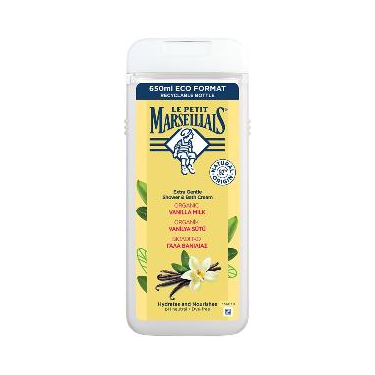 Le Petit Marseillais Duş Jeli Vanilya Sütü 650 ml