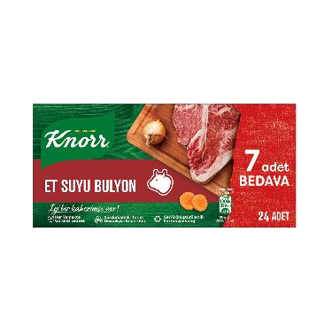 Knorr Et Suyu Tablet Bulyon 24’lü 240 gr