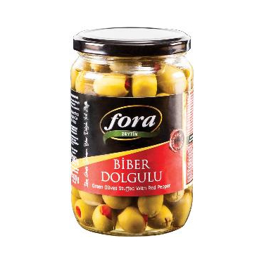 Fora Biber Dolgulu Yeşil Zeytin 400 gr