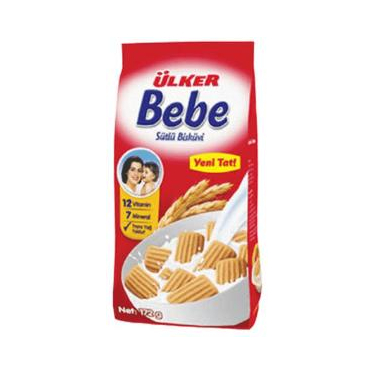 Ülker Bebe Sütlü Bisküvi 172 gr