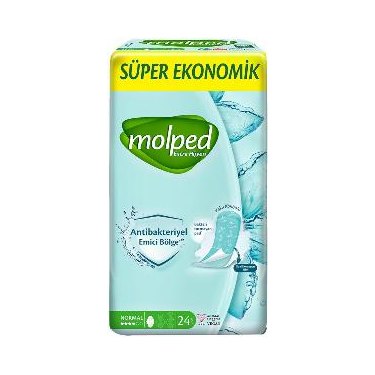 Molped Antibakteriyel Normal Süper Ekonomik 24'lü