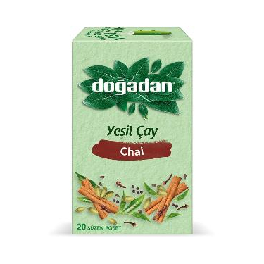 Doğadan Yeşilçay Chai 20'li