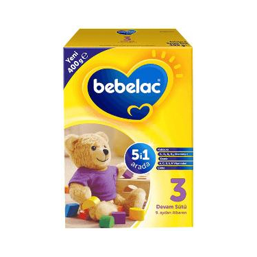 Bebelac 3 Vitamin Demir 400 gr