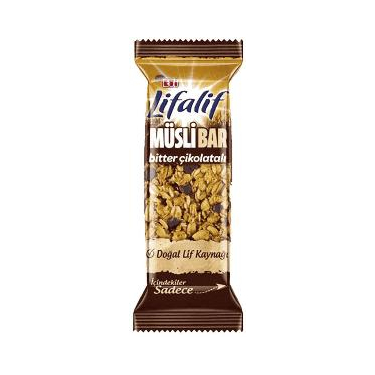 Eti Lifalif Bitter Çikolatalı Müsli Bar 3 gr