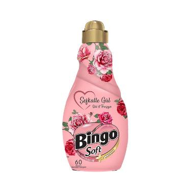 Bingo Soft Konsantre Yumuşatıcı Şefkatle Gül 1440 ml