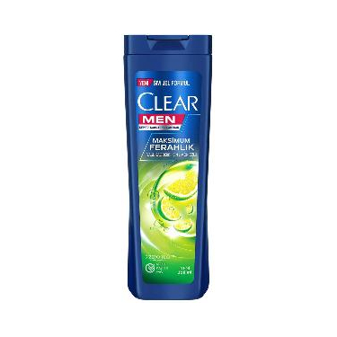 Clear Men Kepeğe Karşı Etkili Şampuan Maksimum Ferahlık Yağlı Saç Derisi İçin Limon Özlü 350 ml