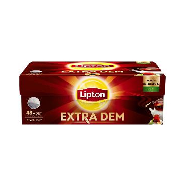 Lipton Demlik Poşet Çay Extra Dem 48'li