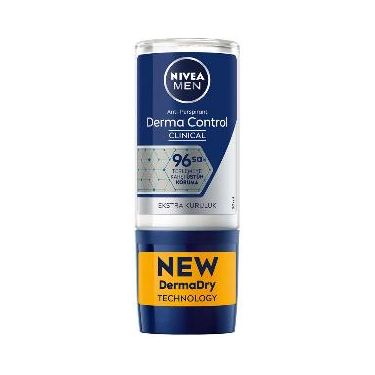 Nivea Derma Control Cilinical Erkek Roll-On 50 ml