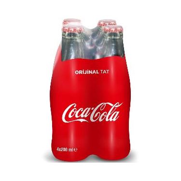 Coca Cola 4x200 ml Cam