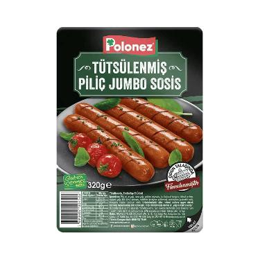 Polonez Tütsülenmiş Piliç Jumbo Sosis  320 gr