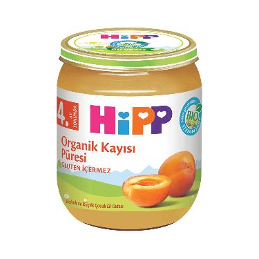 Hipp Organik Kayısı Püresi 125 gr