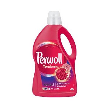 Perwoll Geliştirilmiş Renkli Sıvı Çamaşır Detarjanı 2970 ml