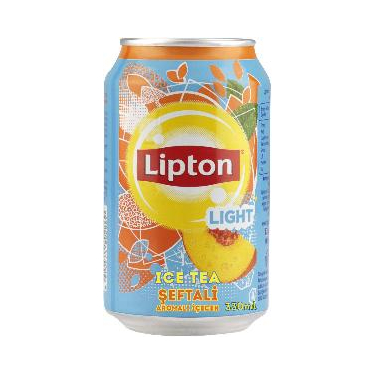 Lipton Ice Tea Light Şeftali Aromalı İçecek Kutu 330 ml