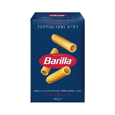 Barilla Tortiglioni (Kalın Kesme) Makarna 500 gr