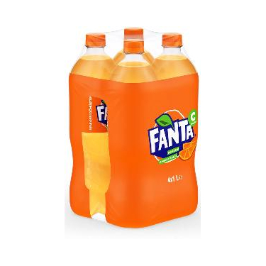 Fanta 4x1 lt Portakal Aromalı Gazoz