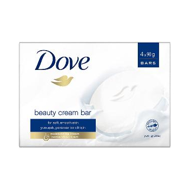 Dove Beauty Cream Bar Katı Güzellik Sabunu Original 4x90 gr