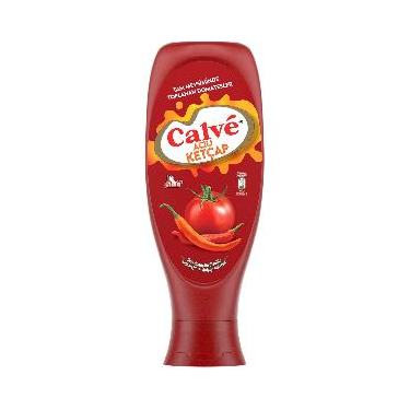 Calve Ketçap Acılı Hafif Orta Acı 600 gr