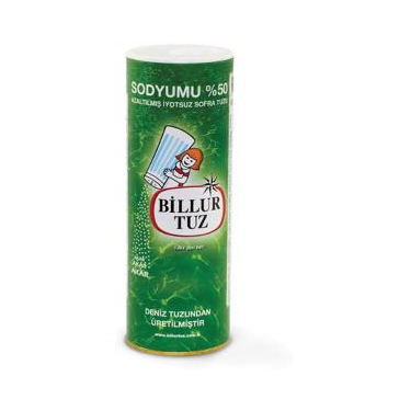 Billur Tuz Sodyumu %50 Azaltılmış 500 gr